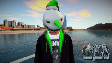 Snow man para GTA San Andreas