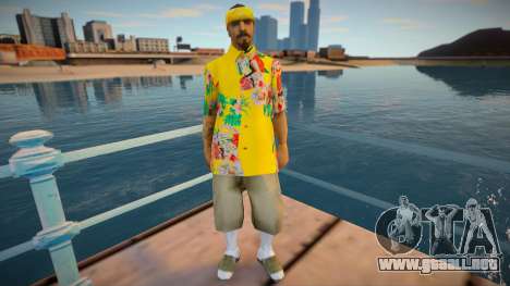 Vagos lsv1 Hawaii style para GTA San Andreas