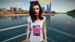 Pretty girl Swag style para GTA San Andreas