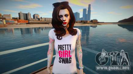 Pretty girl Swag style para GTA San Andreas