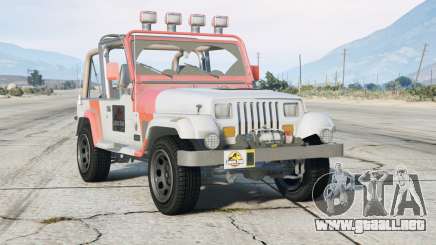 Jeep Wrangler Jurassic Park (YJ) 1993〡add-on v0.2 para GTA 5