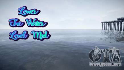 Lower The Water Level Mod para GTA 4