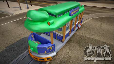 Mario Kart 8 Tram L para GTA San Andreas