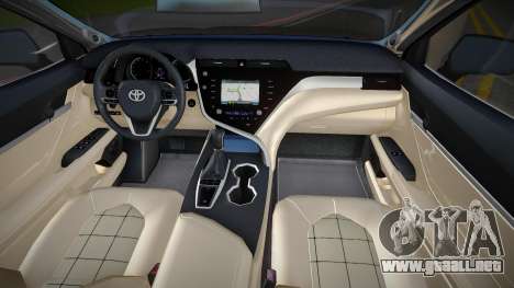 Toyota Camry V75 XLE 2021 para GTA San Andreas