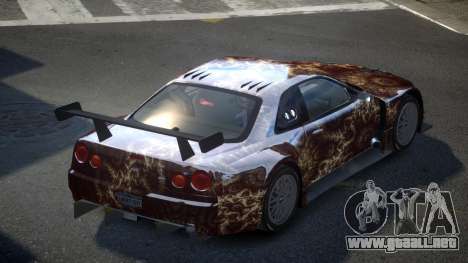 Nissan Skyline R34 US S2 para GTA 4