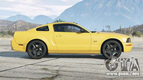 Ford Mustang GT 2005〡black llantas〡add-on