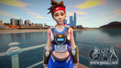 Tracer Sprint From Overwatch para GTA San Andreas