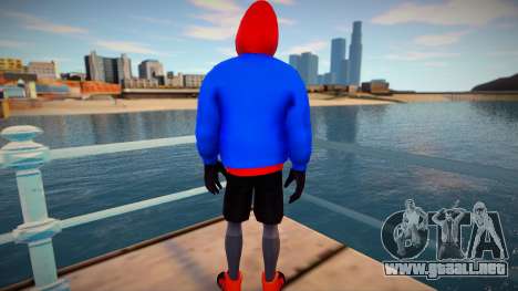 Spiderman Sportwear para GTA San Andreas