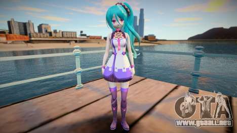 Neptunia Virtual Stars GTA SA skin v2 para GTA San Andreas