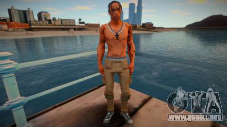 Travis Scott skin para GTA San Andreas