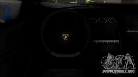 Lamborghini Gallardo LP560-4 (SA Light) para GTA San Andreas