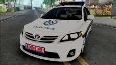 Toyota Corolla 2013 Israeli Police para GTA San Andreas