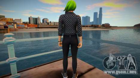 Fortnite - Toxin Fashion Casual V2 Jacket LV para GTA San Andreas