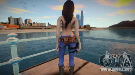 Vampire Girl Skyrim Topless 1 para GTA San Andreas