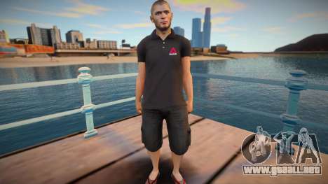 Khabib Nurmagomedov skin para GTA San Andreas