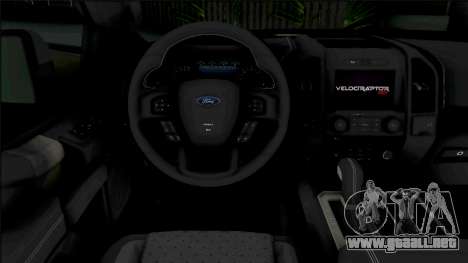 Ford F-150 Police Unmarked para GTA San Andreas
