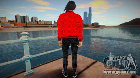 Fortnite - Remedy Fashion Casual V2 Jacket LV para GTA San Andreas