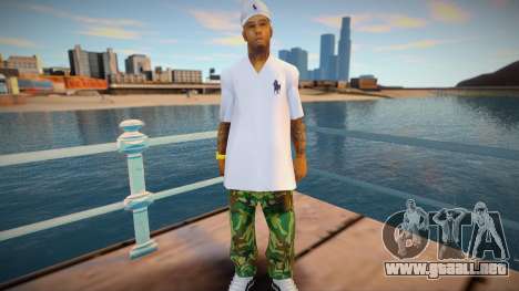 New swmyst in white para GTA San Andreas