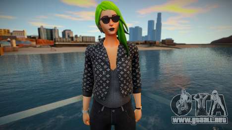 Fortnite - Toxin Fashion Casual V2 Jacket LV para GTA San Andreas