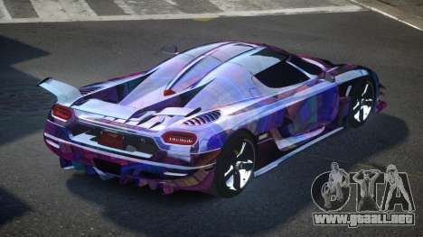 Koenigsegg Agera GS-S S1 para GTA 4