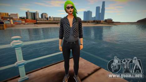 Fortnite - Toxin Fashion Casual V2 Jacket LV para GTA San Andreas