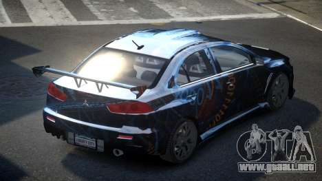 Mitsubishi Evo X SP S8 para GTA 4