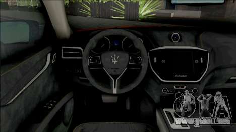 Maserati Ghibli III Taxi (Carbon) para GTA San Andreas