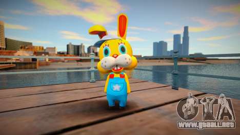 Animal Crossing Zipper T. Bunny para GTA San Andreas