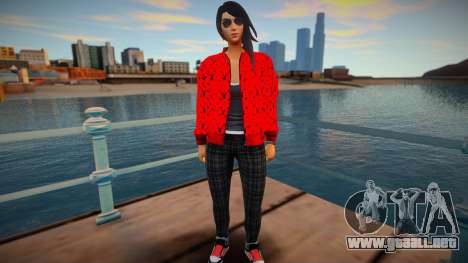 Fortnite - Remedy Fashion Casual V2 Jacket LV para GTA San Andreas