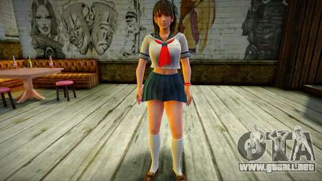 Nanami - Sailor School (No sweater) para GTA San Andreas