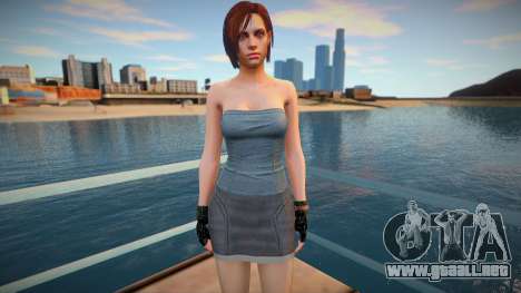 Jill Valentine from Resident Evil 3 para GTA San Andreas