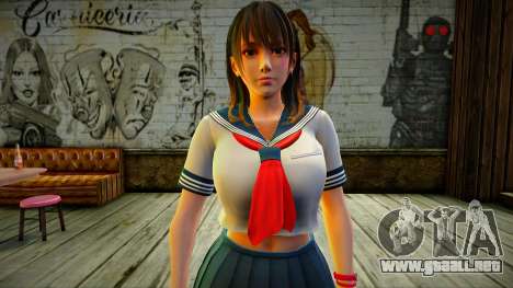 Nanami - Sailor School (No sweater) para GTA San Andreas