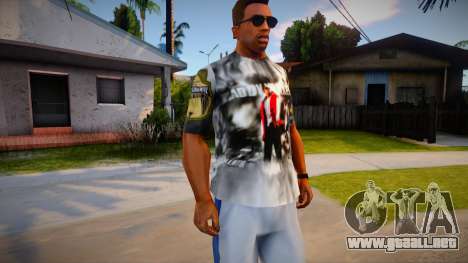 Daddy Yankee T-Shirt for CJ para GTA San Andreas