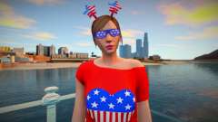 Style girl USA para GTA San Andreas