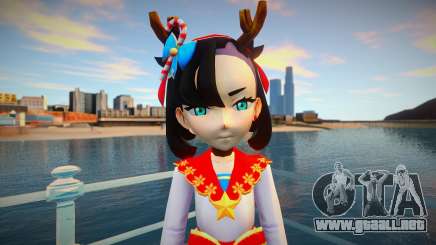 Marnie Xmas - Pokemon Sword And Shield para GTA San Andreas