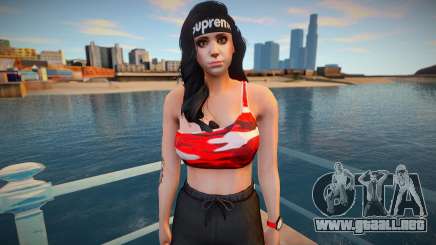 GTA Online Skin Ramdon Female Latin 1 Fashion Ca para GTA San Andreas