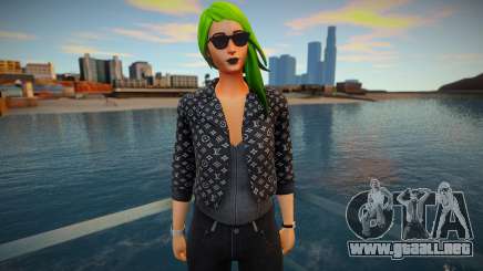 Fortnite - Toxin Fashion Casual V2 Jacket LV para GTA San Andreas