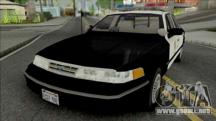 Ford Crown Victoria 1997 CVPI LAPD para GTA San Andreas
