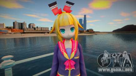 Megatagmesion Neptunia v1 (good skin) para GTA San Andreas