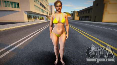 Curvy Claire Bikini (good model) para GTA San Andreas