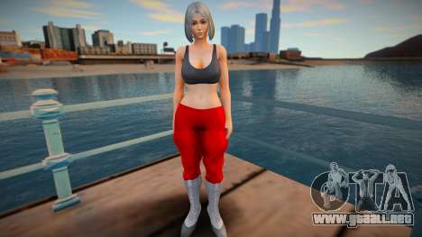 KOF Soldier Girl Different 6 - Red 3 para GTA San Andreas