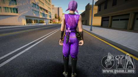 Dead Or Alive 5 - Ayane (Costume 2) 1 para GTA San Andreas