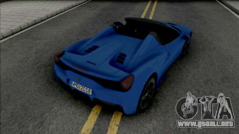 Ferrari 458 Speciale Aperta 2015 para GTA San Andreas