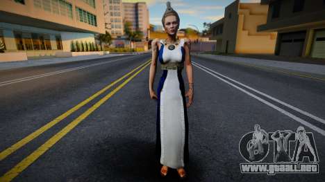 Hera God of War 3 v2 para GTA San Andreas
