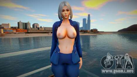 KOF Soldier Girl Different - Topless Blue 2 para GTA San Andreas