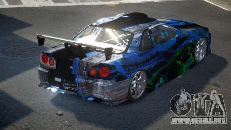 Nissan Skyline R34 SP Tuning PJ8 para GTA 4