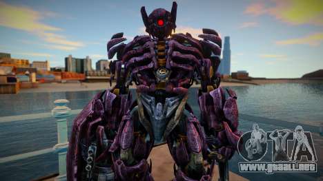 Shockwave from Transformers: Human alliance 1 para GTA San Andreas