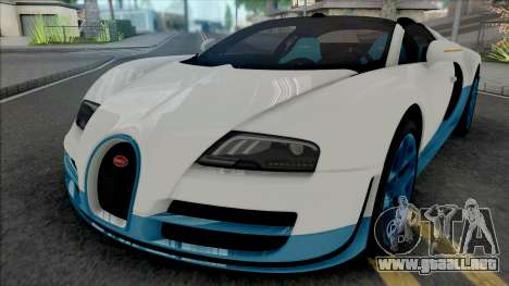 Bugatti Veyron Grand Sport Vitesse 2012 para GTA San Andreas