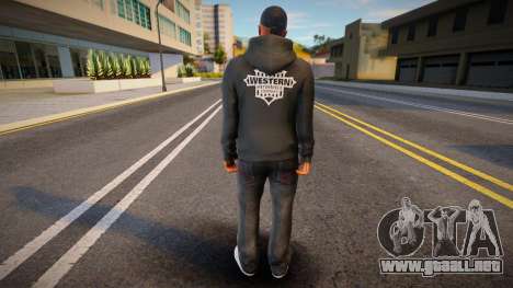 GTA Online Skin Ramdon Drugleader DLC Los Santos para GTA San Andreas