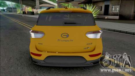 GAC Trumpchi GS4 [IVF] para GTA San Andreas